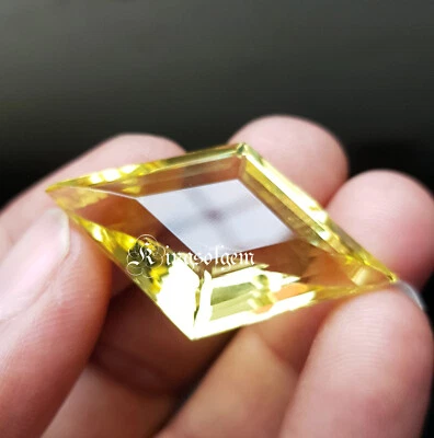 Sparkling Colorful 45 Ct Yellow Citrine Color Top Quality Fancy - Image 1 of 4
