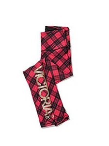 Victorias Secrets High Rise 7/8 Happy Plaid Print Printed Tight Legging Large - Picture 1 of 1