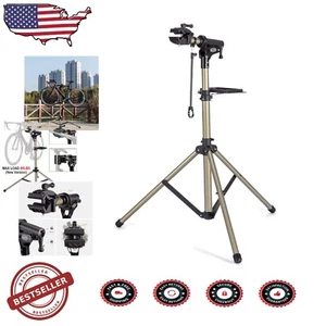 Versatile Adjustable Bike Repair Stand - Supports E-bikes & Mountain Bikes - Picture 1 of 8