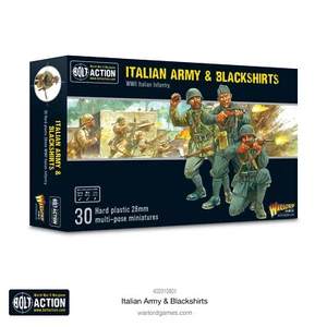 Bolt Action Italian Army & Blackshirts (Plastic) - Free Postage! - Picture 1 of 3