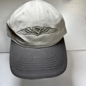 ADPA Logo Baseball Cap FLY beige grau verstellbar Einheitsgröße Y4 - Bild 1 von 8