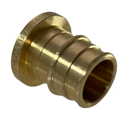 1 Piece XFITTING 3/4" Pex A Plug, 3/4" Expansion Plug, Lead Free Brass