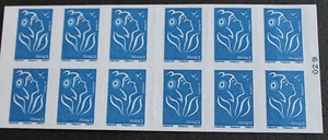 Carnet 4127 C1 de 12 Timbres-Poste TVP - Marianne de Lamouche - Neuf** - 2008 - Imagen 1 de 2