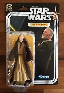 Star Wars 40th Anniversary - BEN (OBI WAN) KENOBI 6" Action Figure Kenner - NEW - Picture 1 of 5