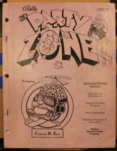 The Party Zone Pinball Service Manual - Bally - 1991 - Bild 1 von 3