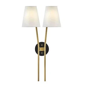 Hinkley Lighting 37382 Aston 2 Light 26" Tall Wall Sconce - Brass - Picture 1 of 3