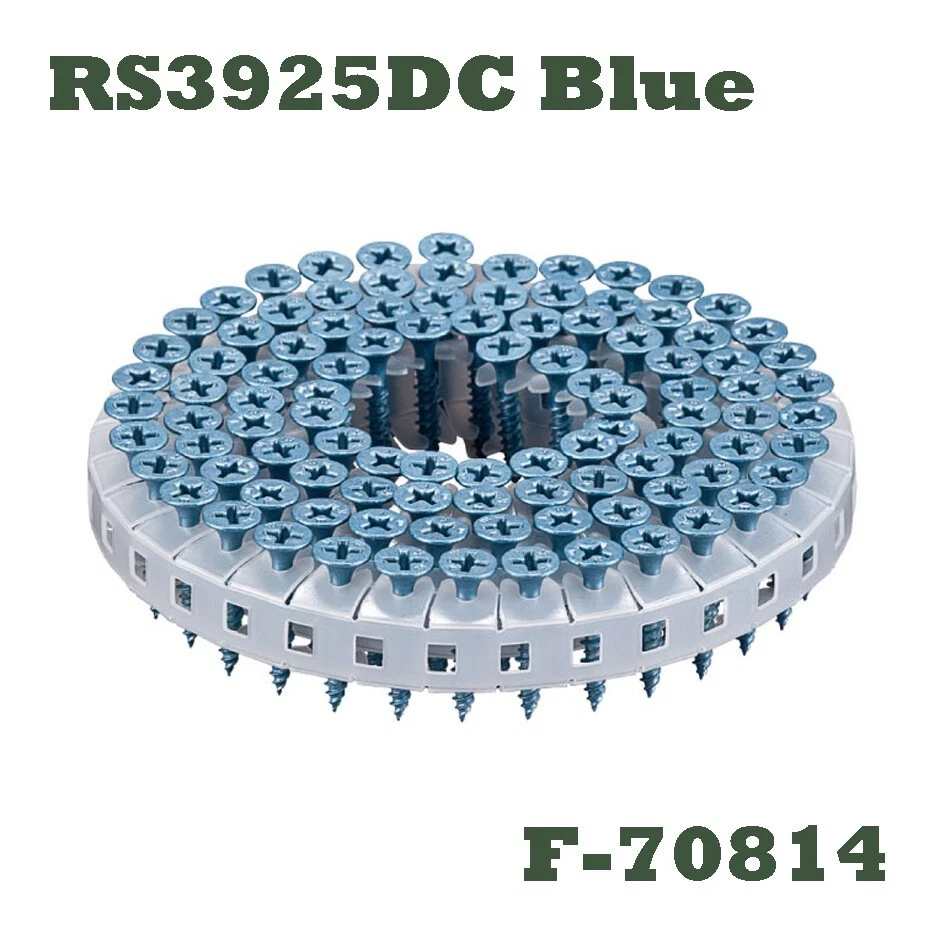 Makita Tornillo Bobina F-70814 RS3925DC Azul 3.9×25mm 4000 piezas Caja Para F... - Imagen 1 de 1