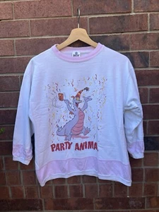 Vintage 80s Figment Party Animal Disney World Epcot Center Adult Small Dragon - Picture 1 of 11