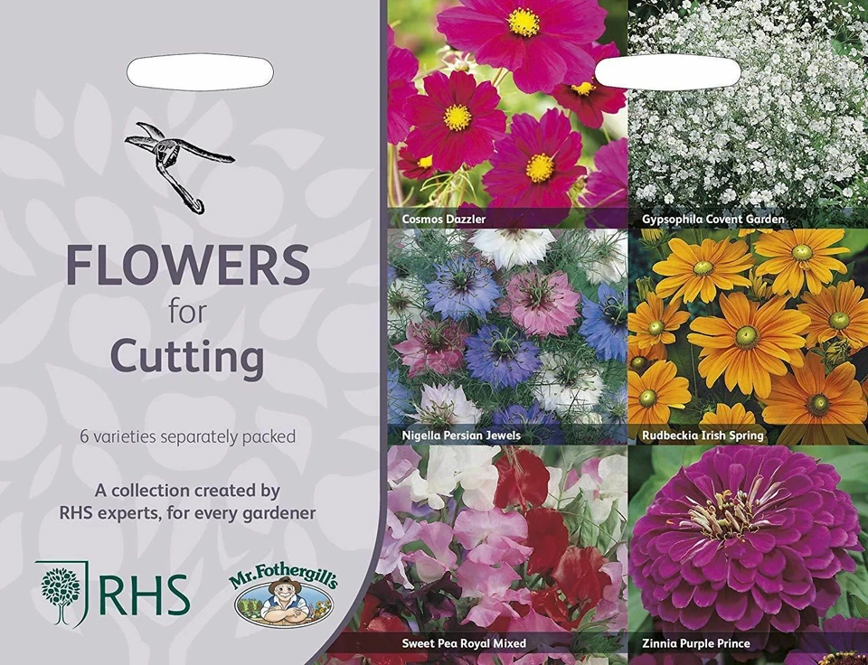 Mr Fothergills - Pictorial Packet - RHS Flowers For Cutting Collection - Image 1 of 1