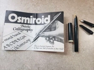 Osmiroid Kalligraphie Basic Set für Linkshänder #17711 Stift & 3 Federn vergoldet - Bild 1 von 11