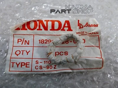 NOS HONDA CT90 S90 CL90 SL90 ST90 CB100 CL100 S110 EXHAUST GASKET 18291-028-000 - Image 1 of 3