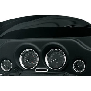 Drag Specialties Chrome Indicator Light Bezel Harley Street Glide 2006-2013 - Bild 1 von 5