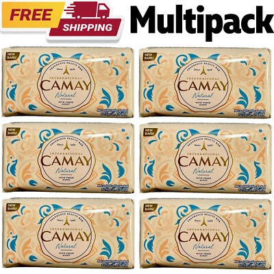 2 ~ 16 Pcs Camay Natural French Fragrance Beauty Bathing Soap Bars All Skin Type