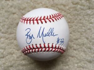 BILL MUELLER Boston Red Sox Signed Autographed OAL Baseball