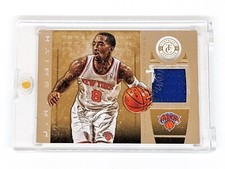 2013-14 Totally Certified Memorabilia Gold Prime #22 J.R. Smith #08/25 Knicks