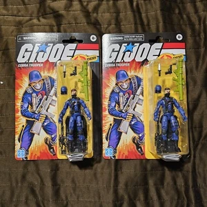 2021 GI Joe Retro COBRA TROOPER Walmart Exclusive 3.75" Hasbro Action Figure X2 - Picture 1 of 2
