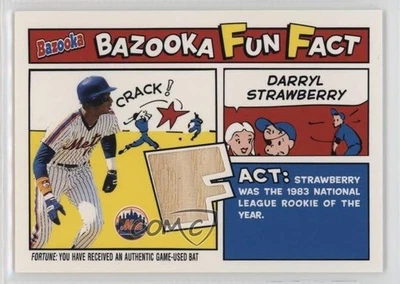 2005 Topps Bazooka Fun Fact Darryl Strawberry #DS - Image 1 of 2