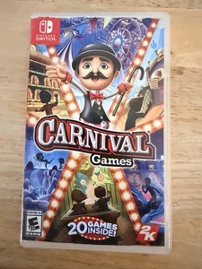 NUR HÜLLE Carnival Spiele für Nintendo Switch OHNE SPIEL - Bild 1 von 3