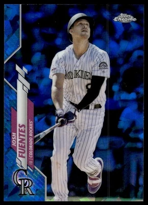 2020 Topps Chrome Update Sapphire Edition #U-17 Josh Fuentes - Image 1 of 2