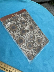 2 Fall Jute Placemats 13x19” Sunflowers Leopard Natural Jute Hobby Lobby 5268412 - Picture 1 of 10