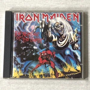 Iron Maiden - The Number Of The Beast EMI Swindon - CDP 7 46364 2 CD - Bild 1 von 3