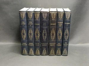 Reiher Bücher Sammlung Heritage Collection Ledereinbände 7 Bücher Jane Eyre Lesen - Bild 1 von 17