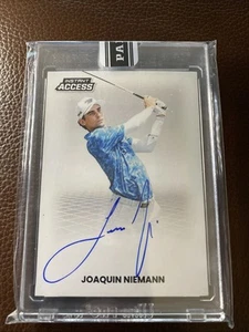 Golf Panini Instant Access Liv 2025 Joaquin Niemann primer automático 25/03 #ia-jn - Imagen 1 de 2