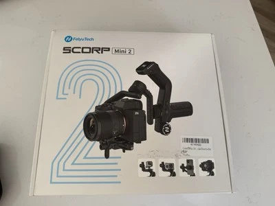 FeiyuTech SCORP Mini 2 Gimbal Kit - AI Tracking for Phone GoPro & Mirrorless Cam - Image 1 of 4