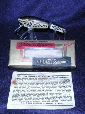 L&S Shiner Bass Master Minnow .... Opaque eyes in box!! - Image 1 of 4