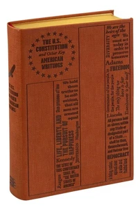 U.S. Constitution and Other Writings Flexi Bound Leather Feel Cover Gilded Edges - Bild 1 von 4