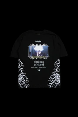 Régimen Civil X Jujutsu Kaisen Satoru Gojo intocable clásico americano de gran tamaño Foto 1 de 4