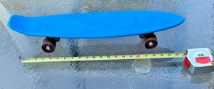 Vintage Nash Skateboard 27" Blue No Spill Bearings Retro Cruiser USA - Picture 1 of 3