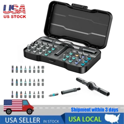 25pcs 24 in 1 Multifunction Screwdriver Head Set Household Repair Ratchet Wrench - Image 1 of 4