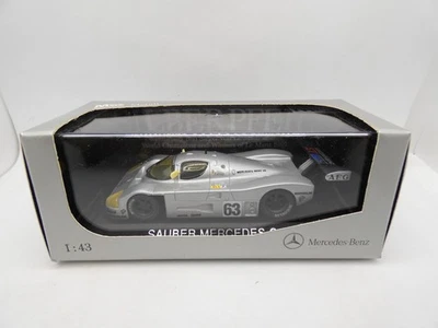 Sauber Mercedes C9 Mass Reuter Dickens #63 Mans 1989 1/43 Models Max IN Scatola - Immagine 1 di 2