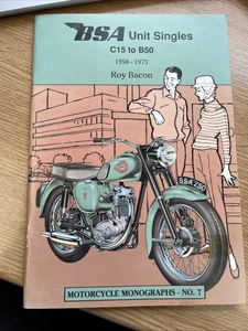 BSA Unit Singles Book - Imagen 1 de 4