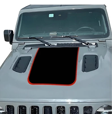 Car Hood Sticker For Jeep Wrangler Bonnet Racing Stripe Graphics Vinyl Decal — 第 1/4 张图片