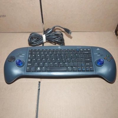 Logitech NetPlay Controller G-X2B6 (963268-0403) PS2 Sony Playstation 2 Keyboard - Image 1 of 4