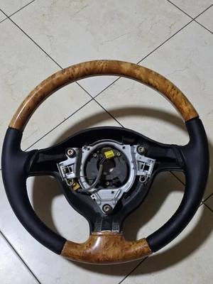 Vw Golf Mk3 rare wood steering wheel - Image 1 of 4