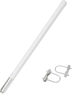 UHF Fiberglas Mobilfunkantenne, 400-470Mhz GMRS Basisantenne, 17 Zoll SO2 - Bild 1 von 12
