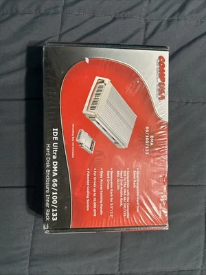 NEW CompUSA IDE Ultra DMA 66/100/133 Hard Disk Enclosure Inner Rack Locking - Image 1 of 4