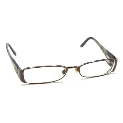 Chanel 2118-H-B 357 Marrón Rectángulo Monturas de Gafas 50-16 135 Italia Diseñador Foto 1 de 4