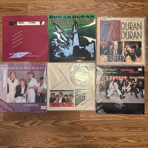 Duran Duran Vinyl Lot Of 6 Tiger Carnival Decadence Reflex And More. READ Desc. - Imagen 1 de 15