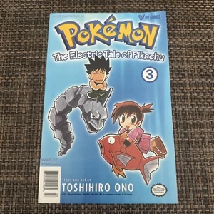 🔥Sehr schöne Pokemon Die elektrische Geschichte von Pikachu #3 von Viz Comics. - Bild 1 von 6