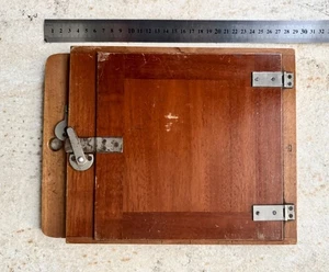 1x casete de madera aprox. 29x22 cm - casete de película plana Film Holder cartuchos de película plana - Imagen 1 de 6