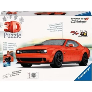 Puzzle 3D Dodge Challenger Scat Pack Red - 165 Pezzi - Foto 1 di 3