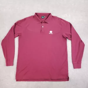 Fairway & Greene Signature Polo Shirt Mens XL Red Long Sleeve Pima Cotton Golf Z - Picture 1 of 10