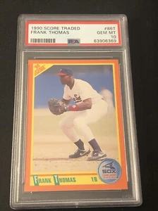 1990 Score Rookie & Traded Frank Thomas #86T PSA 10 MINT Rookie RC HOF - Picture 1 of 5