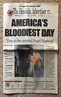 911 "AMERICA'S BLOODIEST DAY!" Honolulu Advertiser HAWAII Newspaper Sep 12, 2011
