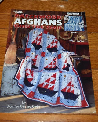 Patchwork Afghans Thru the Year, Book 2 (Crochet) (Leisure Arts #3223) - Image 1 of 2