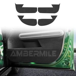 For Mini Countryman U25 2024-2025 Car Door Anti-Kick Pad Sticker Trim Suede Mat - Imagen 1 de 11